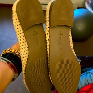 Brand new. Tan shoes